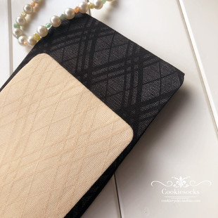 袜防勾丝 连裤 早秋40D气质菱格显瘦黑色丝袜 轻熟OL简约肉肤色薄款