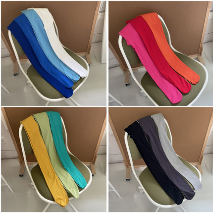 早秋100D慕斯天鹅绒纯白色连裤袜 美腿显瘦哑光黑色加档彩色丝袜