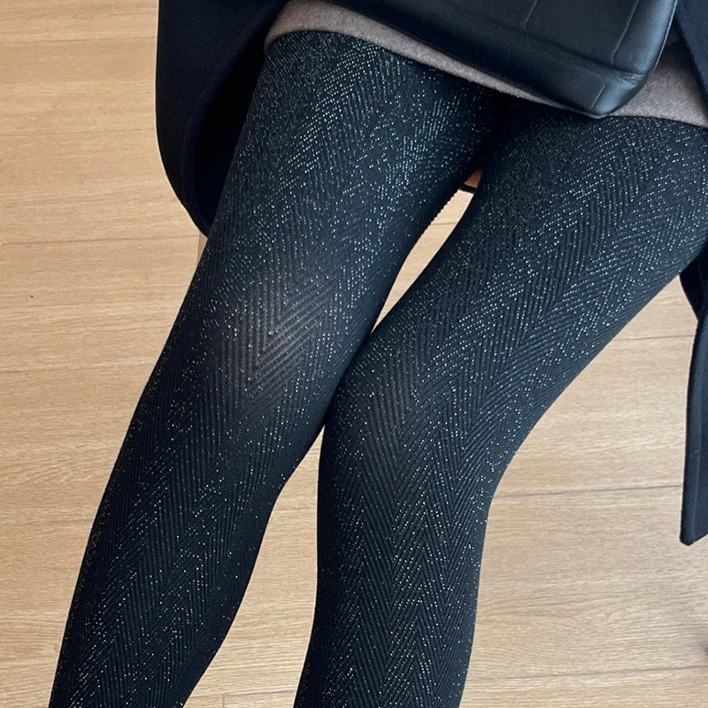 秋冬微闪银丝织花麦穗人字纹连裤袜气质灰色不透肉显瘦打底袜11色,女士内衣/男士内衣/家居服,连裤袜/打底袜,淘宝优惠券,粉丝福利购,淘宝优惠卷