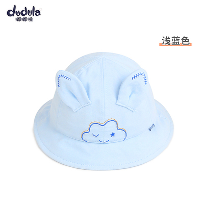 嘟嘟啦儿童渔夫帽3-户外盆帽女童