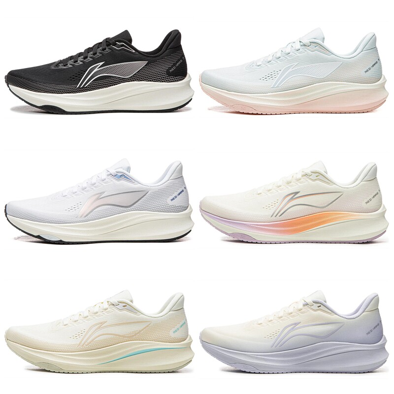 李宁赤兔9跑步鞋女款2026春季新款减震透气通勤软底跑鞋ARPW004