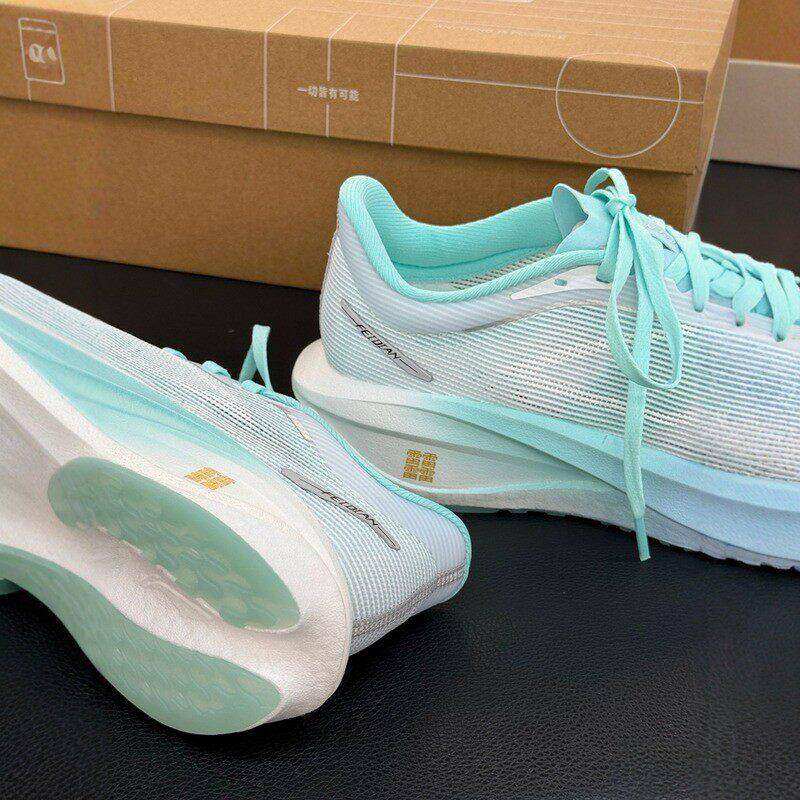 李宁跑步鞋飞电5C女鞋2025新款回弹超轻透气马拉松跑鞋ARMV002ZZ