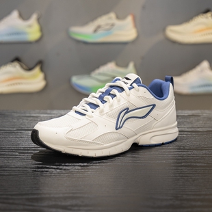 李宁跑步鞋 R037男子2024秋季新款网面透气缓震回弹运动鞋ARSU067