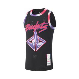李宁运动服专业篮球系列男款BUCKETS巴特勒比赛上衣背心AAYV245
