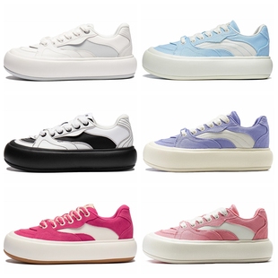 中国李宁泡芙Platform女鞋休闲鞋2024龙年板鞋运动鞋AZGU012ZZ