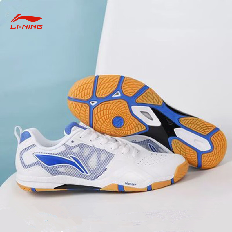 李宁乒乓球鞋男鞋2023夏季新款鹰眼2.0耐磨透气低帮比赛鞋APPT009