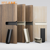 拉手衣柜整体橱柜拉门开 门嵌入式 槽移门柜门抽屉隐形门 对开 横装