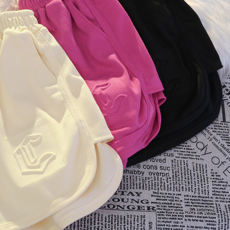 2024夏休闲运动短裤女宽松居家睡裤外穿逛街短裤