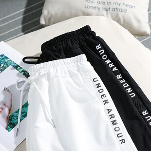 2024夏休闲运动短裤女宽松居家睡裤外穿逛街短裤