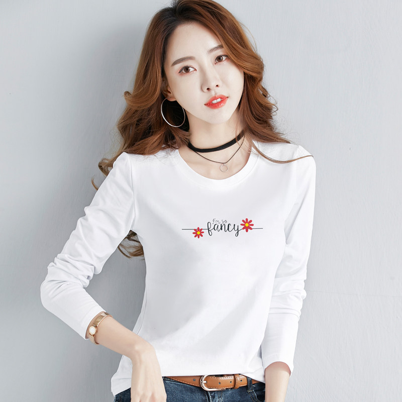 秋冬装2025新款薄款打底衫女长袖t恤修身内搭纯棉紧身秋季上衣潮