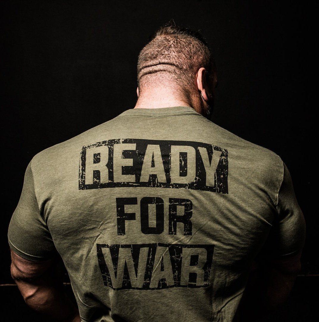 IR春夏男运动短袖 健身服上衣大码街头棉半袖惩罚者男健美弹力T恤