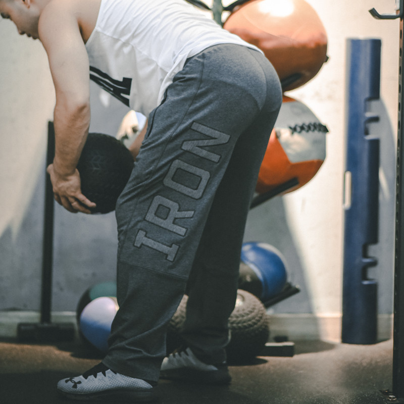 环球野兽纯棉运动长裤健身男士大码针织街头宽松裤子健美直筒卫裤,运动服/休闲服装,运动中长裤／短裤,淘宝优惠券,粉丝福利购,淘宝优惠卷