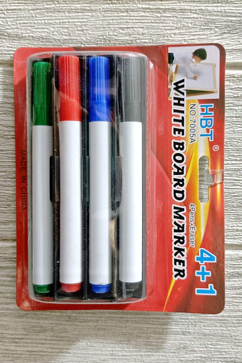 白板笔可擦儿童无毒办公用品白板擦记号笔黑色蓝色红色绿色学生