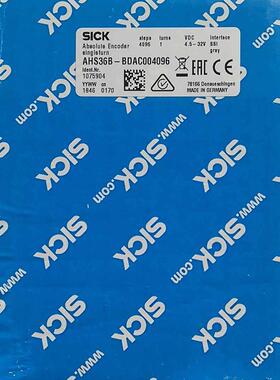 议价德国SICK西克 1075904现货AHS36B-BDAC004096原装正品