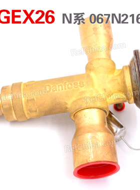 丹佛斯Danfoss热力膨胀阀TGEX26 R22N系-40~10度不带MOP/067N2166