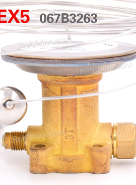 丹佛斯/Danfoss热力膨胀阀TE5-55感温元件 R22冷媒TEX 5-067B3263