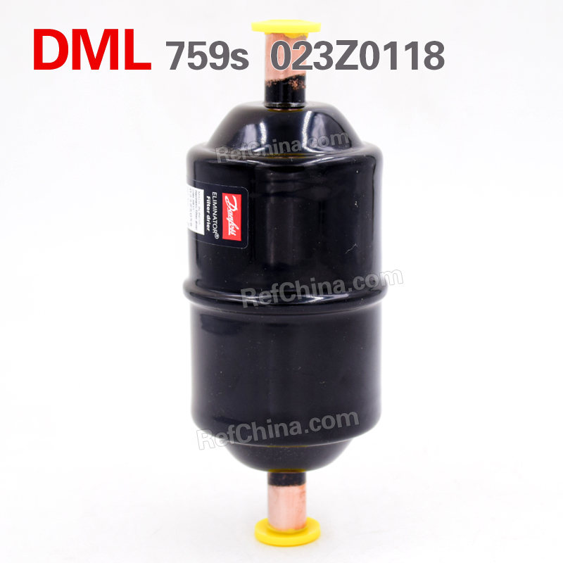 丹佛斯dml干燥过滤器r22r407cr404ar507r134a焊接