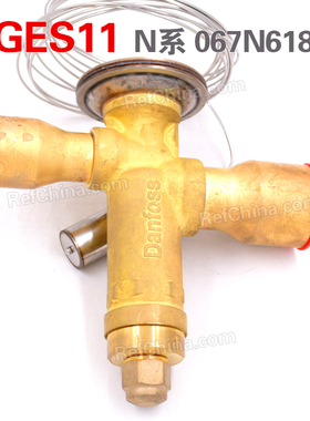 丹佛斯热力膨胀阀TGES11N系R404A/R507/-40~10度不带MOP/067N6181