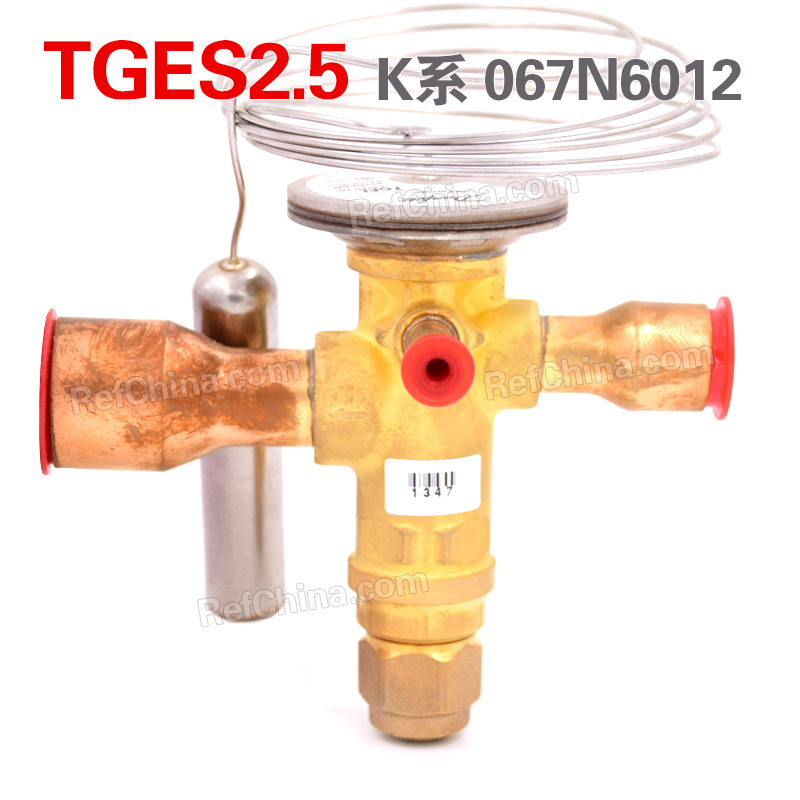 丹佛斯热力膨胀阀TGES2.5/ K系R404A/R507/-25~10度带MOP067N6012 五金/工具 其他阀门 原图主图