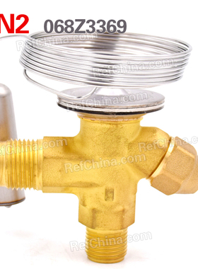 冷库空调热力膨胀阀TN2丹佛斯感温元件R134a冷媒螺纹口068Z3369