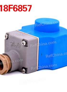 丹佛斯EVR电磁阀线圈直流d.c 带接线盒IP67-018F6857/24V20W