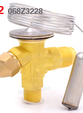 丹佛斯热力膨胀阀T2/TX2感温元件R22冷媒螺纹068Z3228带MOP内平衡