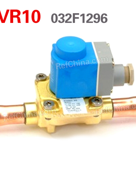 丹佛斯EVR10电磁阀常开焊接032L1296管径12中央空调冷冻柜库船用