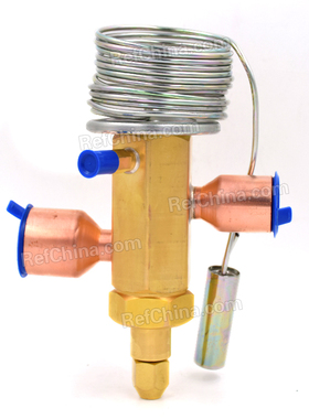EMERSON艾默生 TRAE50HCA 1-1/8*1-3/8 50冷吨双向膨胀阀R22/R507