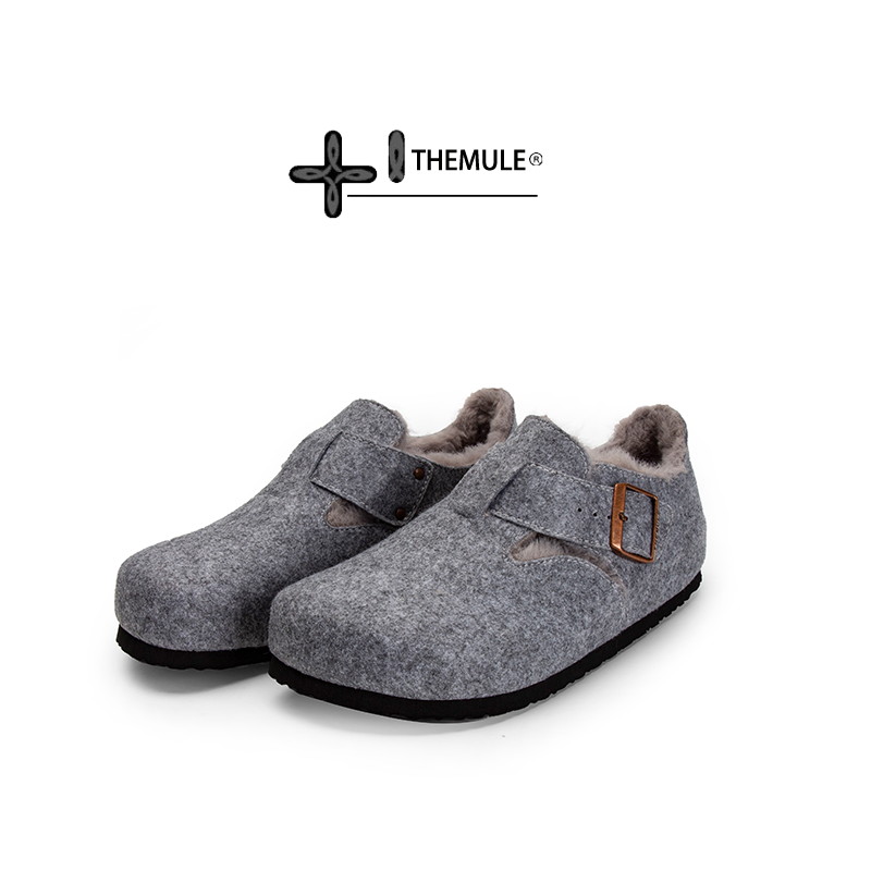 勃肯鞋羊毛毡复古加绒全包毛毛鞋London秋冬软木鞋棉鞋丑萌博肯鞋,女鞋,时尚雪地靴,淘宝优惠券,粉丝福利购,淘宝优惠卷