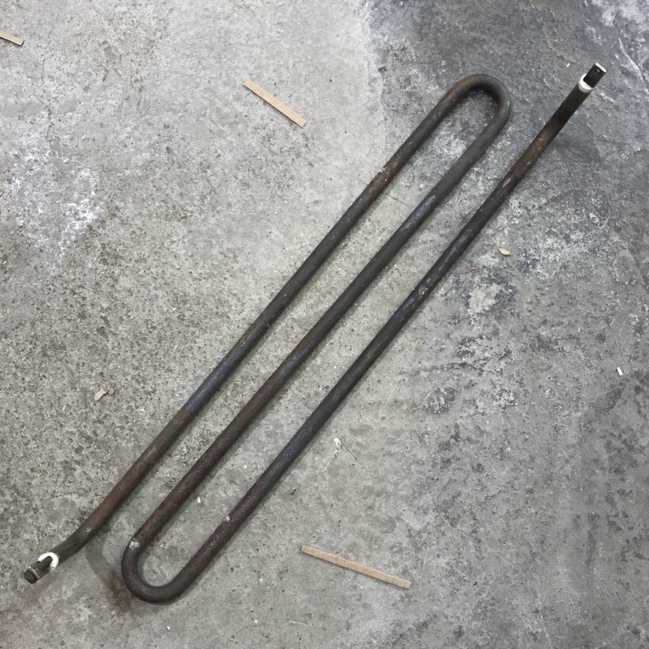 电扒炉烤箱 烤炉干烧电热管 发热管 电热扒炉配件加热管220V1.5KW