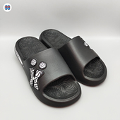 室内防滑外穿软底舒适凉拖鞋 男款 潮流印花休闲厚底防臭一字拖夏季