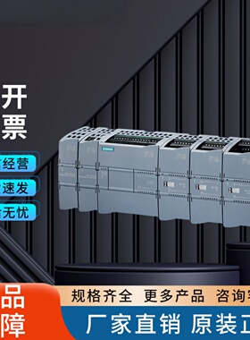 SIEMENS西门子6ES7232-4HD32-0XB0 S7-1200 1215C14输入10输出PLC