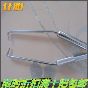 。不锈钢钢筋钩 扎丝钩 建筑旋转半轧花绑钩 省力轧花扎钩