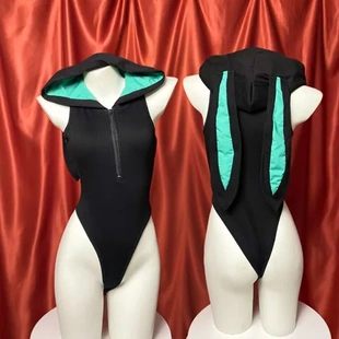 动漫性感卫衣表演套装 漫展舞蹈cosplay初音C2108服角色扮演主播