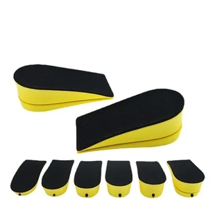 半垫增高垫透气吸汗隐形隐形 4.5cm男女式 鞋 垫内增高网面1.5