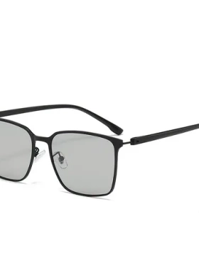 变色太阳镜2023感光通用防紫外线高清偏光智能男女新款偏光镜片