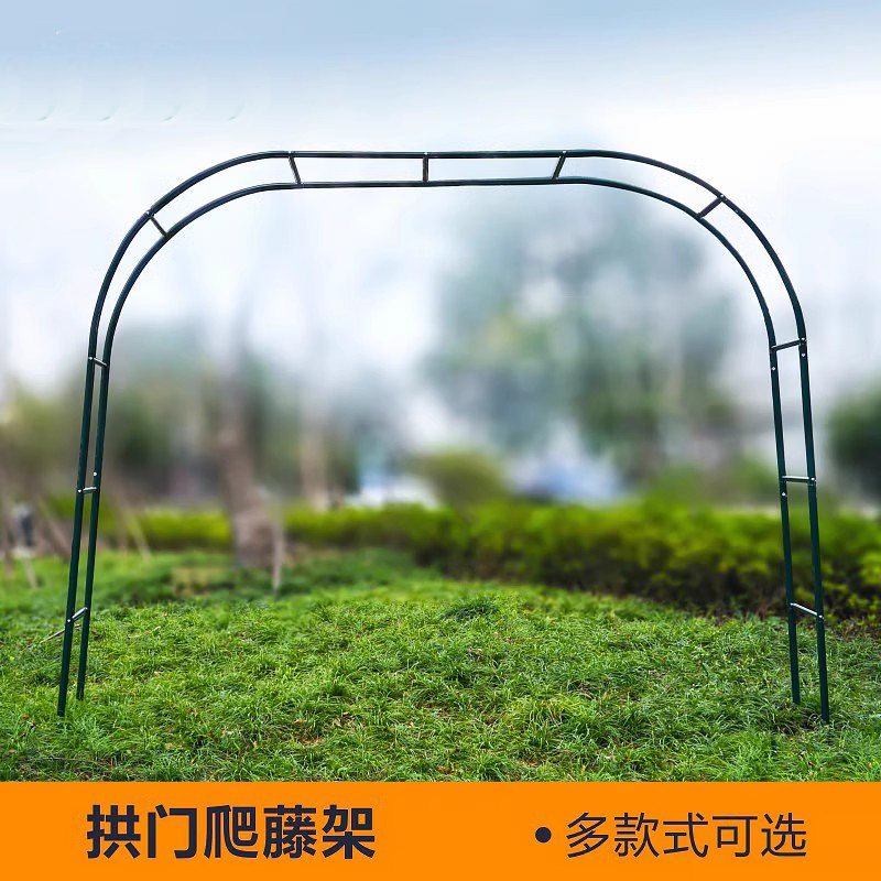 铁艺花园户外绿萝攀爬大棚骨架