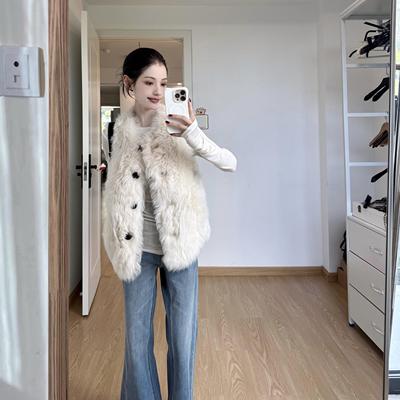 今年流行爆款仿羊羔毛马甲
