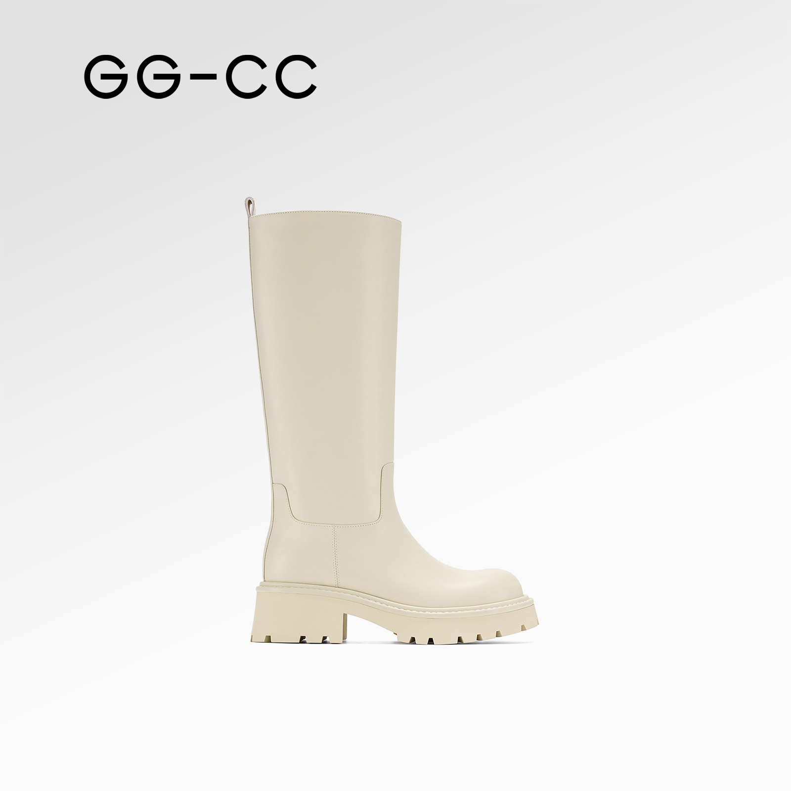 GGCC西部骑士靴厚底增高
