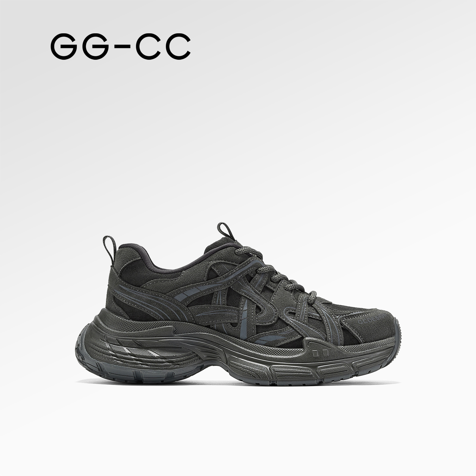 GGCC潮流复古未来感老爹鞋