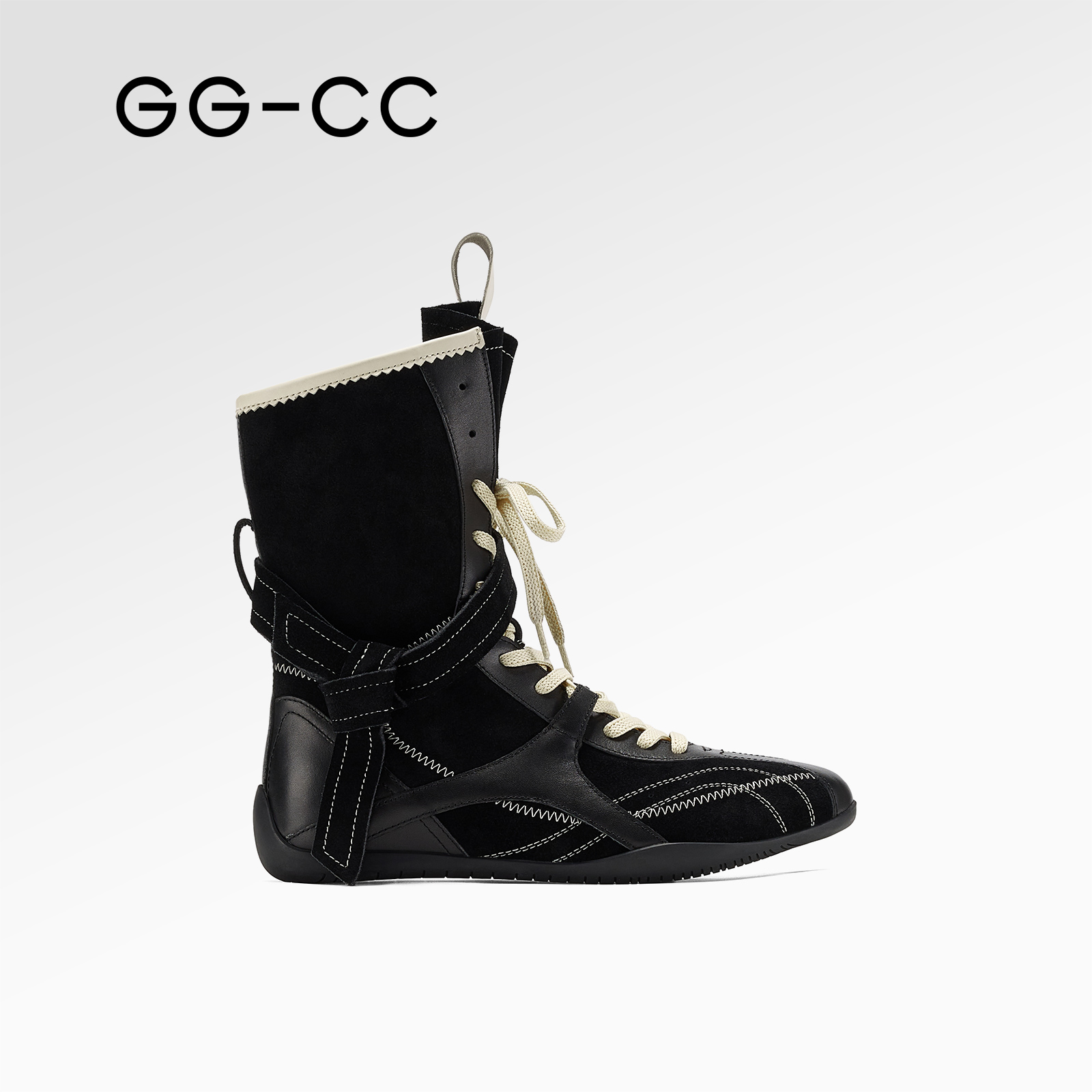 GGCC复古拳击靴短靴机车靴