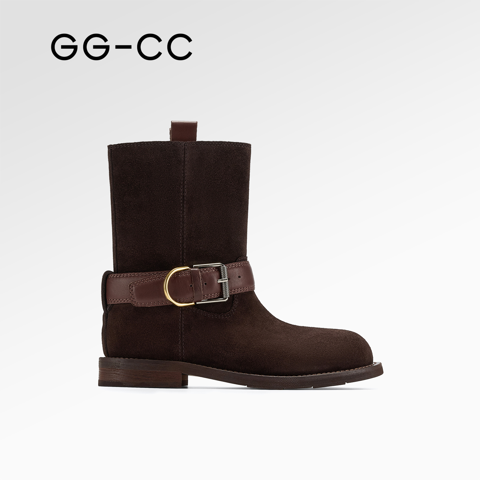 GGCC西部短筒靴百搭美拉德色