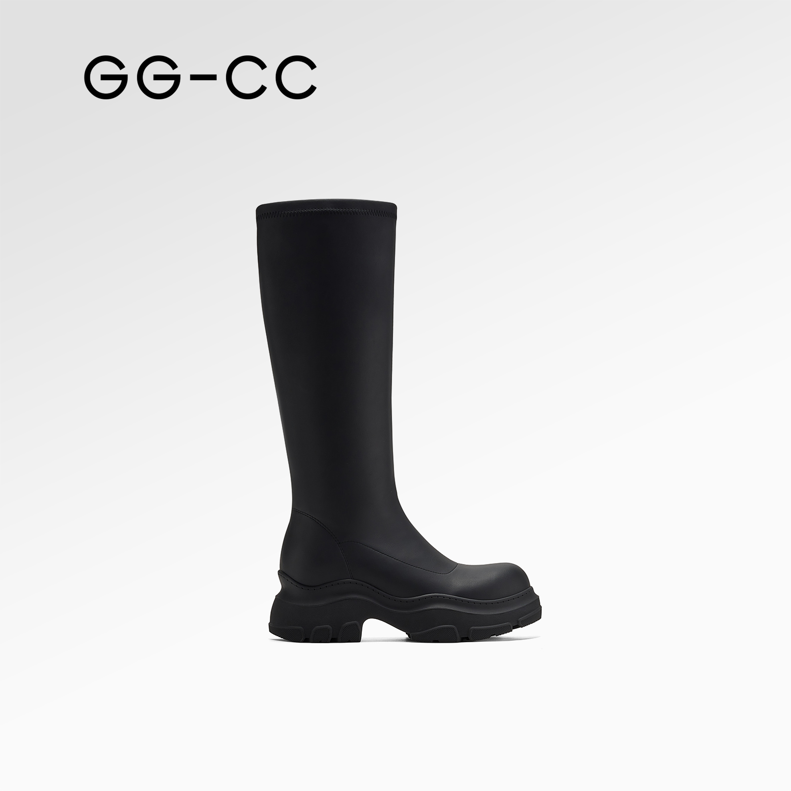 GGCC瘦腿弹力靴瘦腿高靴