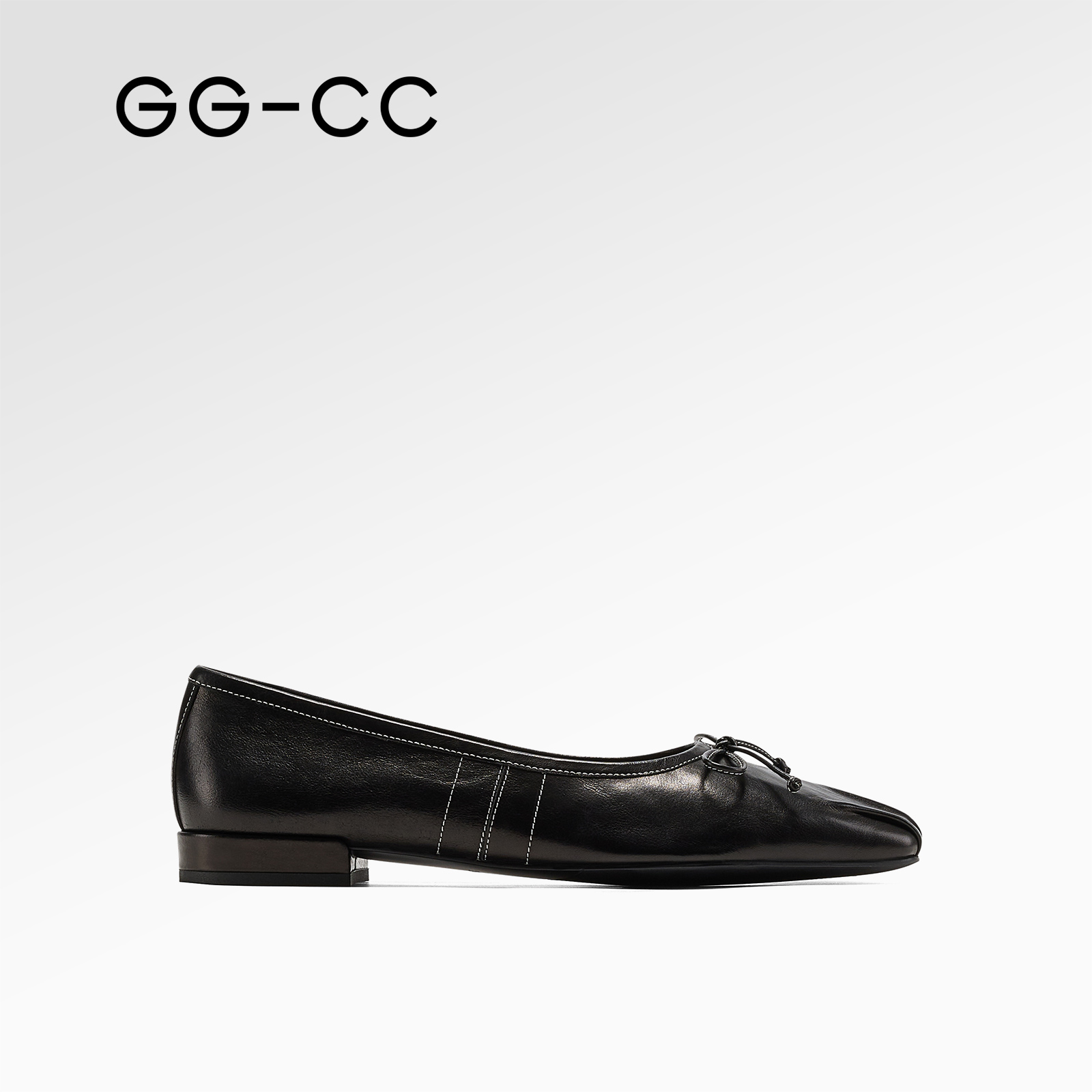 GGCC法式浪漫艺术感芭蕾舞单鞋