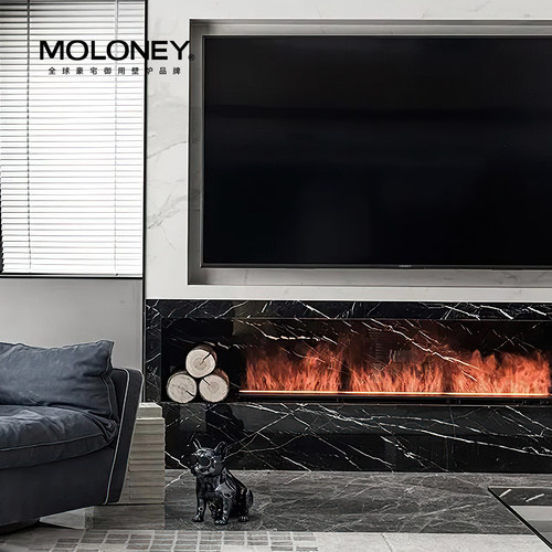嵌入式雾化壁炉moloney