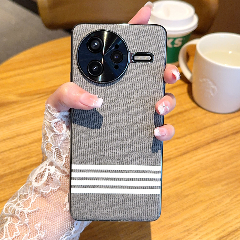 适用红米k80手机壳新款牛仔布纹Redmik80pro保护套小米pocof7pro镜头全包防摔电镀软边pocof7ultra高端外壳男