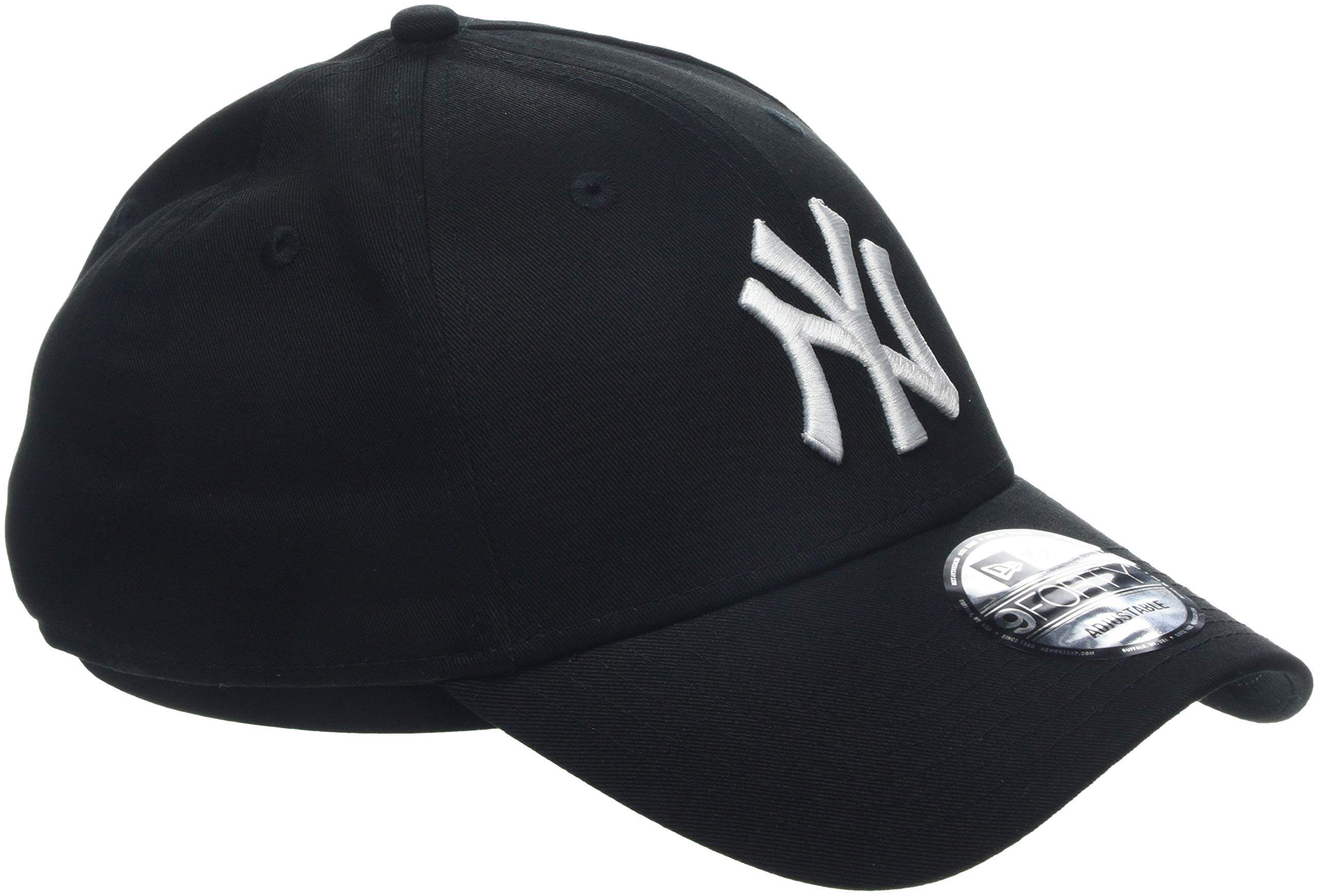 原装正品MLB棒球帽NEW ERA洋基队小NY金属标可调节鸭舌帽弯檐帽子