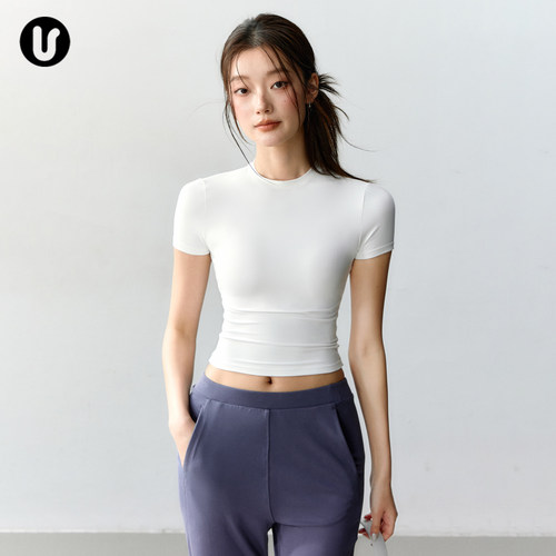 Umeko速干运动T恤瑜伽服健身短袖