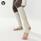 瑜伽袜套女秋冬保暖普拉提健身室内过膝长袜子运动训练长筒堆堆袜