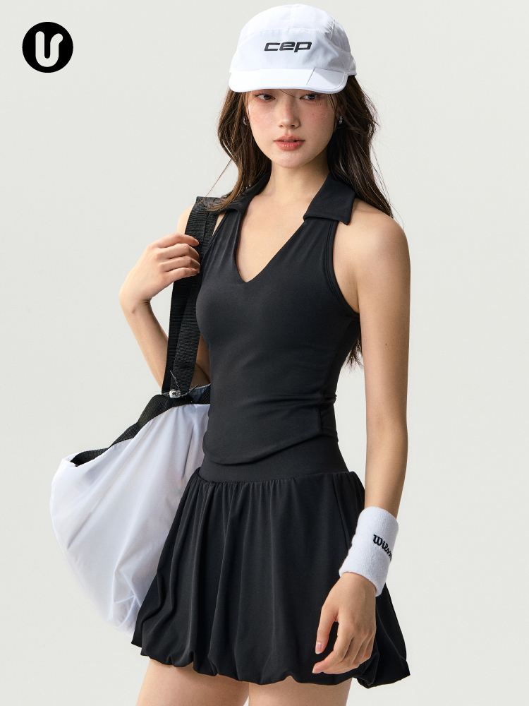 Sports Suit for Women, New Quick-Drying Yoga Clothes, Vest, Pilates Skirt, Fitness Top, Badminton, Tennis, Running Clothes